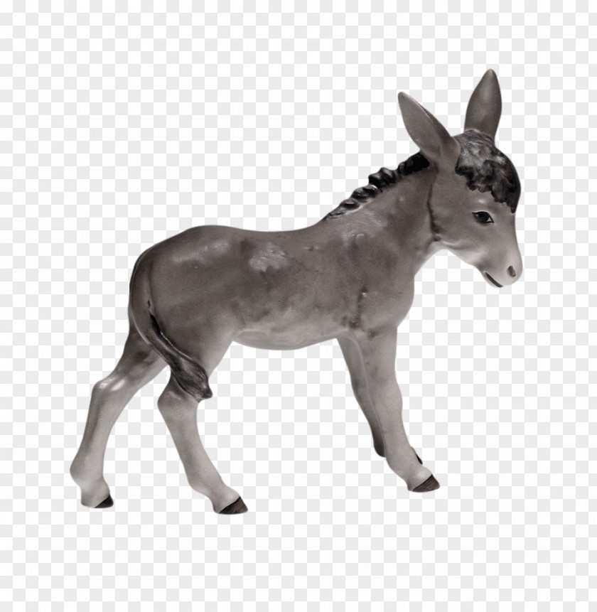 Donkey Foal Goebel Porselensfabrikk Hummel Figurines Mustang PNG