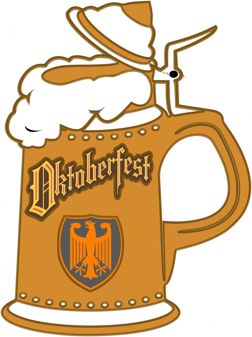 German Party Cliparts Beer Stein Oktoberfest Cuisine Clip Art PNG