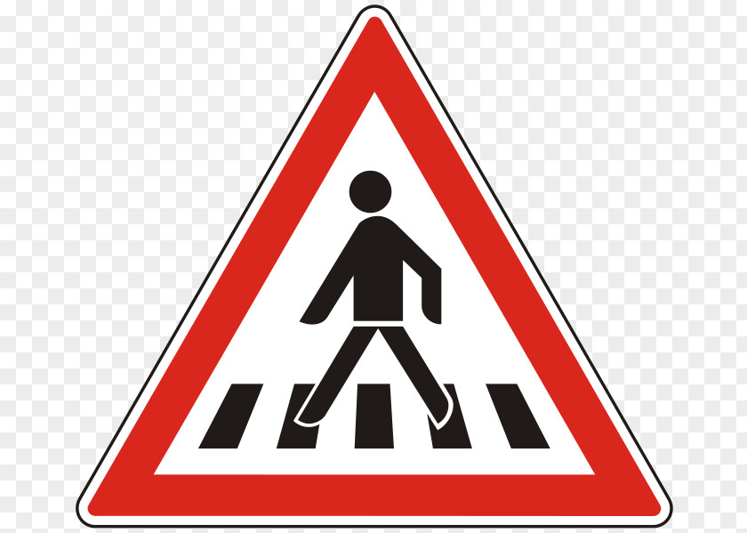 Pedestrian Crossing Traffic Sign Royalty-free Road Signs In Singapore PNG