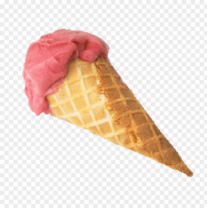 Strawberry Ice Cream Sundae Waffle Clip Art PNG
