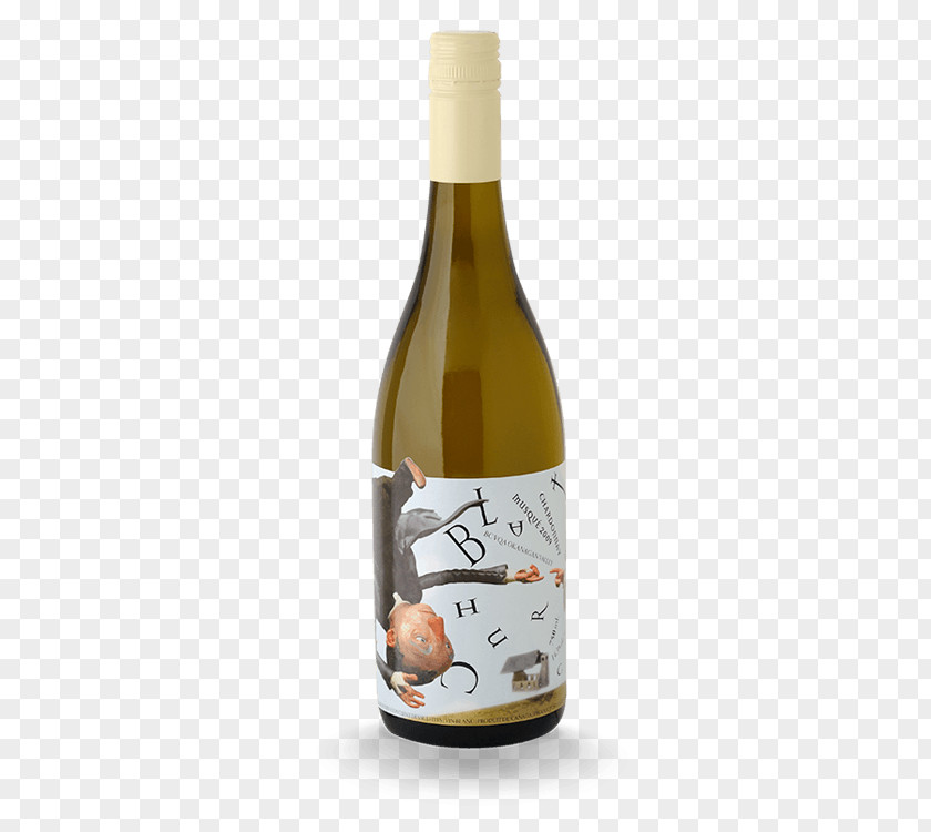 Wine White Blasted Church Vineyards Label PNG