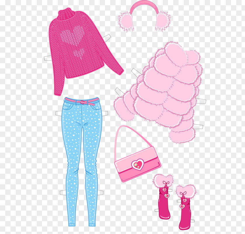 Women Winter Clothing Leggings Cartoon Illustration PNG