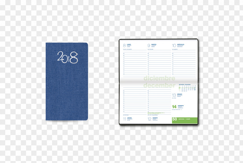 2018 Desk Calendar Brand Font PNG