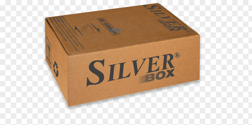 Silver Box Carton PNG