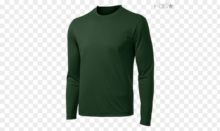 T-shirt Long-sleeved Crew Neck Clothing PNG