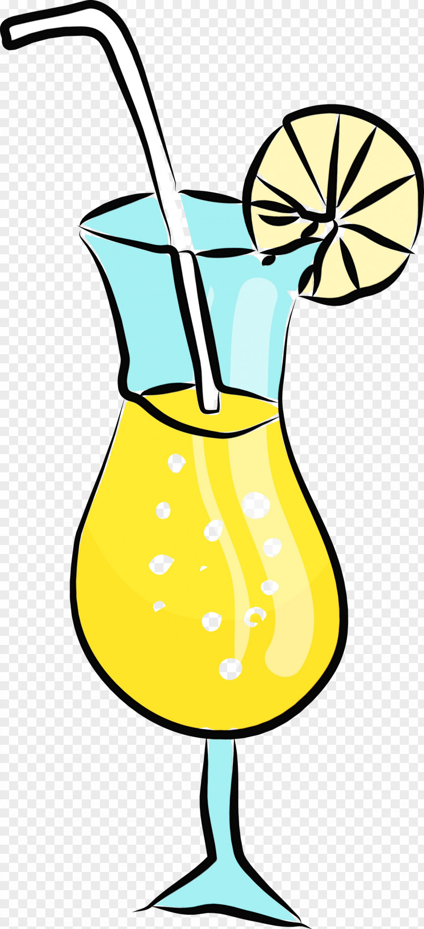 Yellow Hurricane Drink Lemon Non-alcoholic Beverage PNG