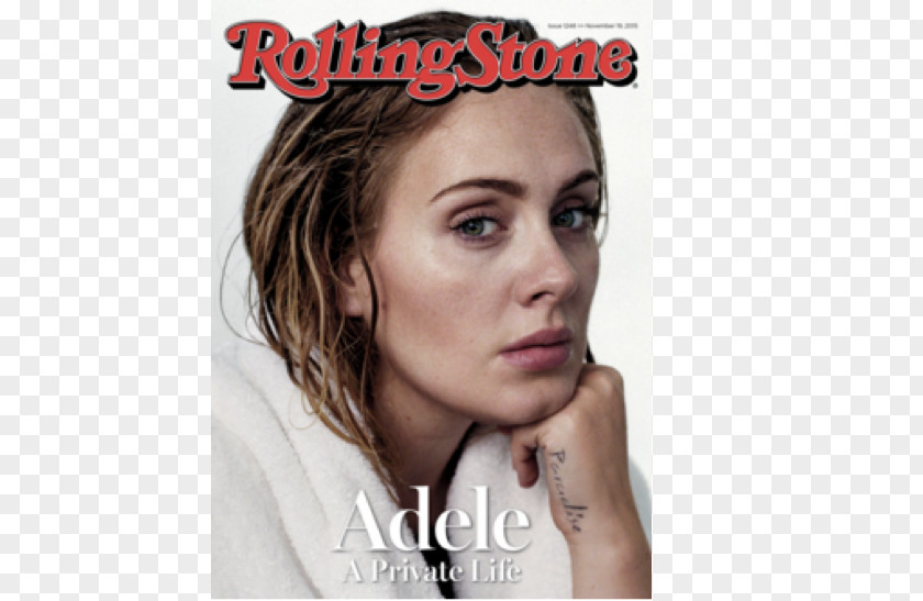 Adele The Cover Of Rolling Stone Magazine 0 PNG