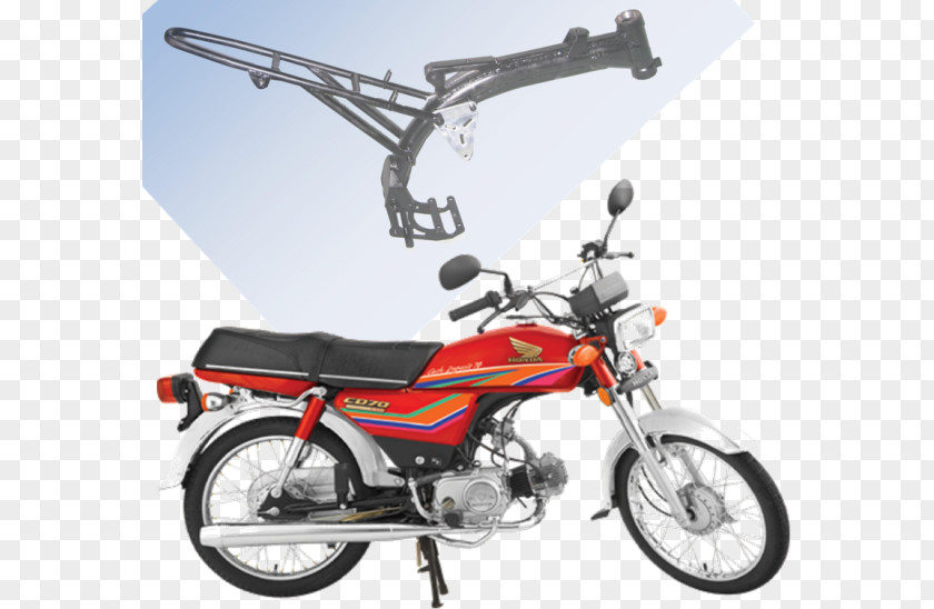 Different Frames Design Honda 70 Car Motorcycle Accessories PNG