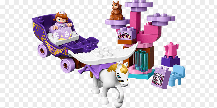 Lego Duplo LEGO 10822 DUPLO Sofia The First Magical Carriage Princess Amber Toy PNG