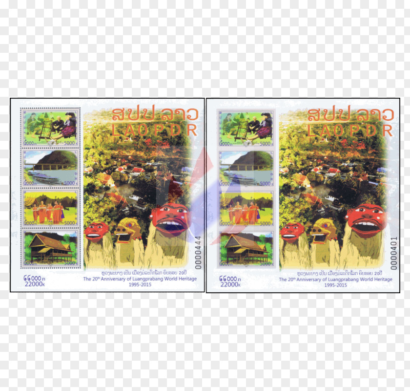 Luang Pa Barng Flower Advertising Collage PNG