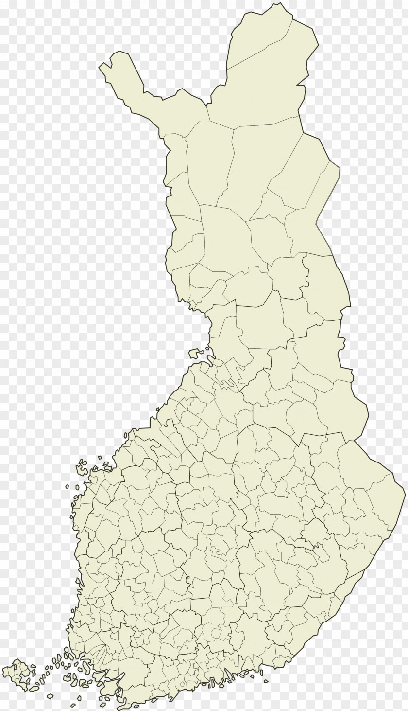 Map Sub-regions Of Finland Southwest Vörå-Maxmo Ii, Nummi-Pusula PNG