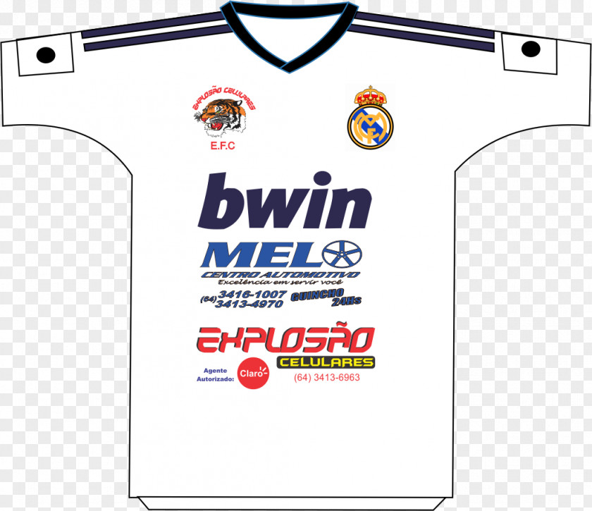 Adidas Real Madrid C.F. Sports Fan Jersey Kit PNG