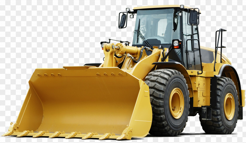Excavator Mover Heavy Machinery Bulldozer Earthworks Loader PNG