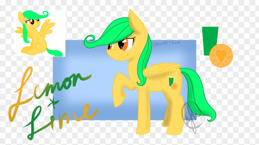 Lemon And Lime Horse Green Mammal Clip Art PNG