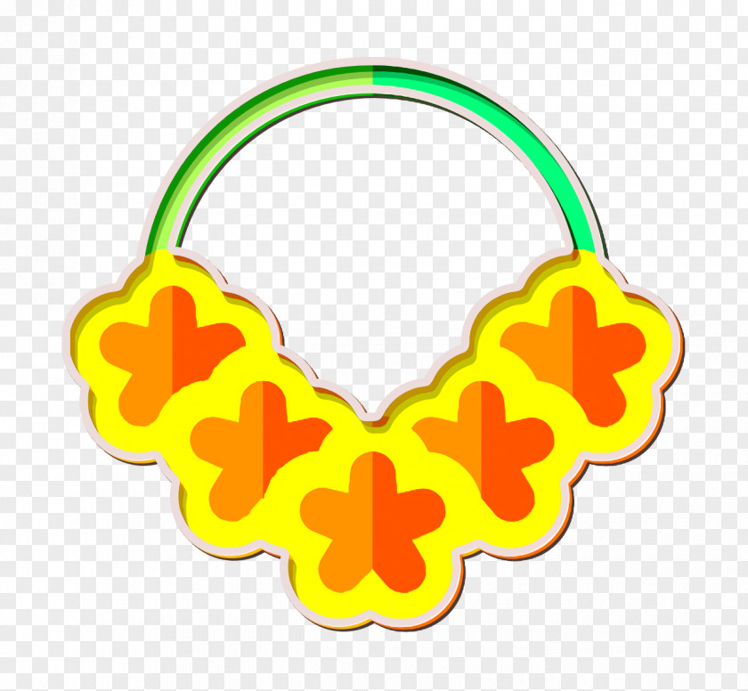 Reggae Icon Hawaii Necklace PNG