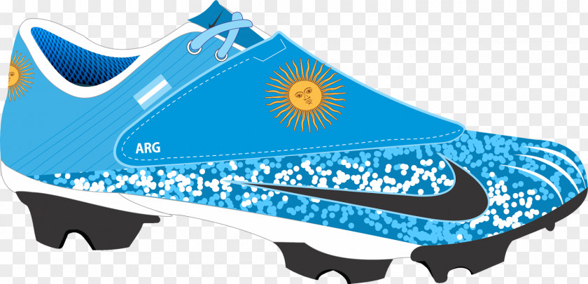 T-shirt Argentina National Football Team Cleat Boot PNG
