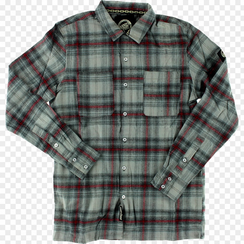 T-shirt Long-sleeved Tartan PNG