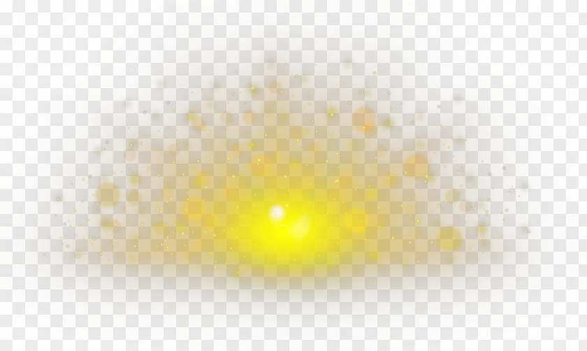 Yellow Explosion Dust Deduction PNG