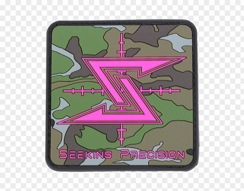 Pink Camo M RTV Font PNG