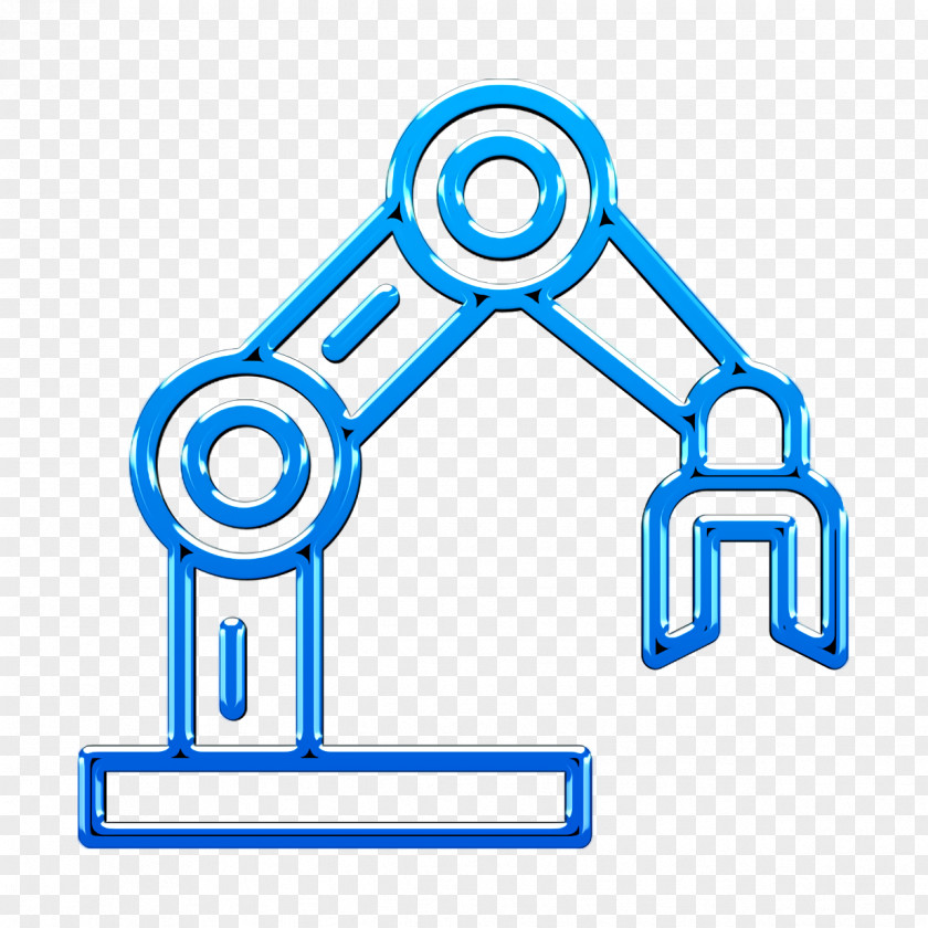 Robot Machine Icon Robotic Arm PNG