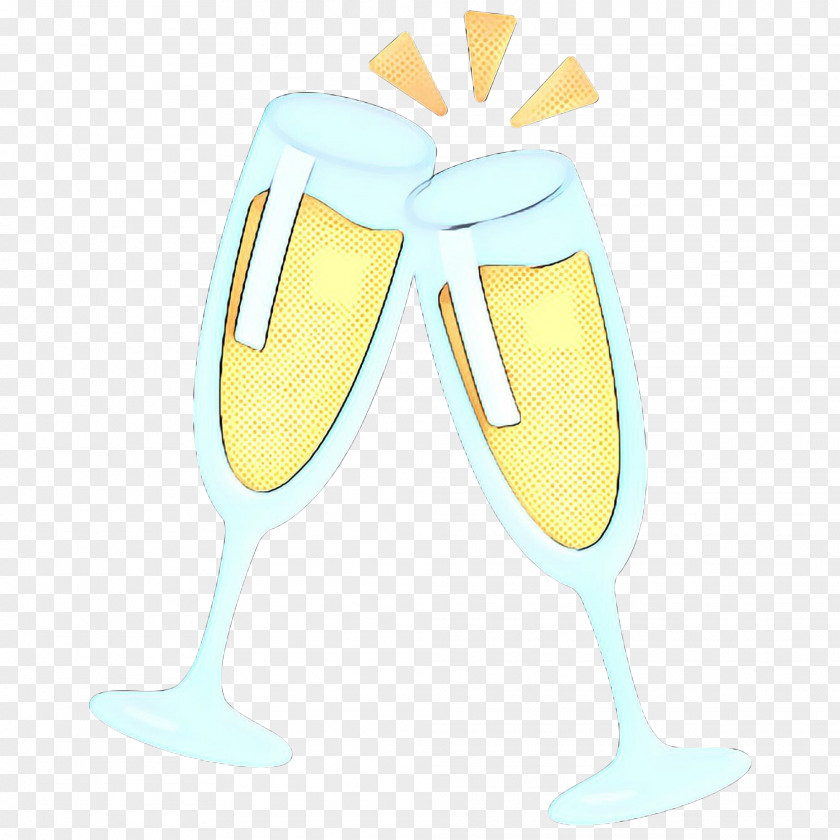Tableware Champagne Retro Background PNG