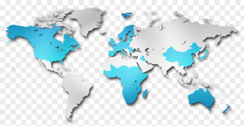 World Map Developing Country Third PNG