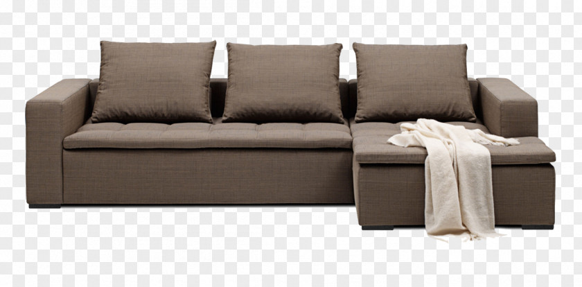 Brown Sofa Bed Couch Furniture Wall PNG