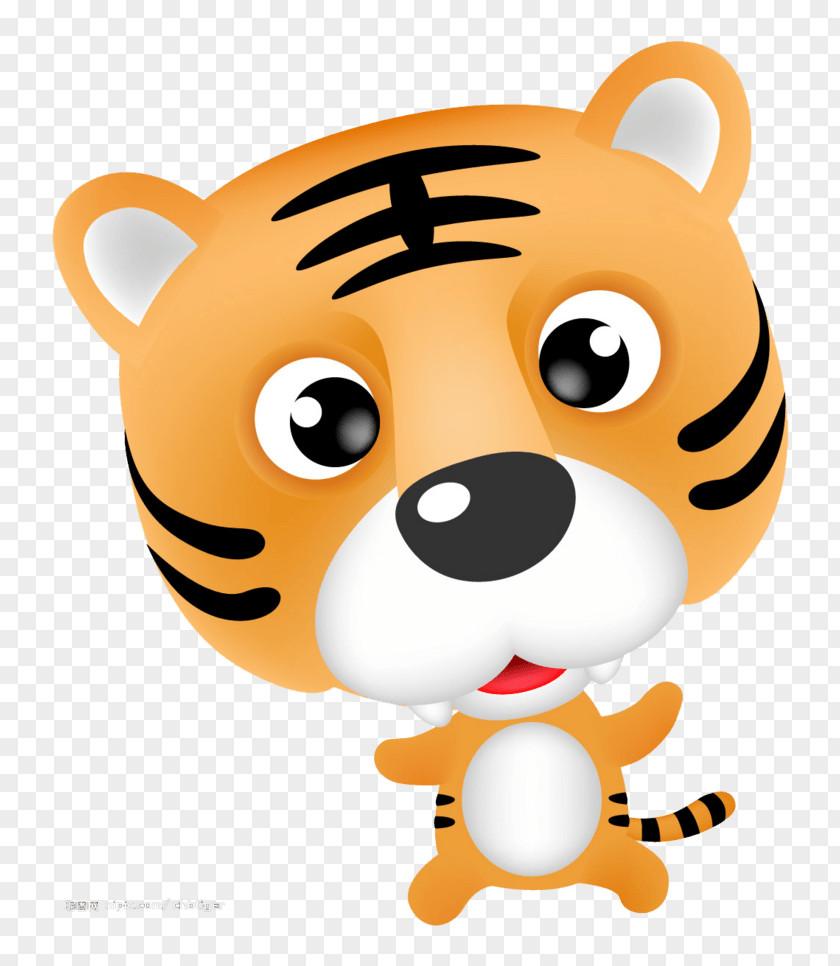 Cartoon Tiger Vector Graphics Clip Art Lion Image PNG