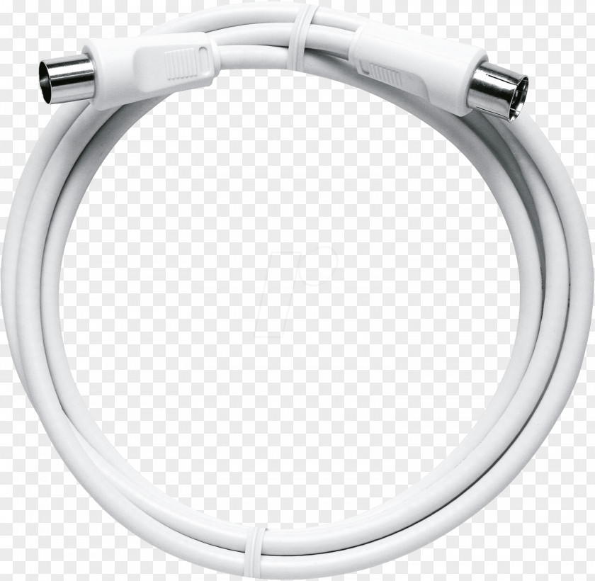 Class F Cable Coaxial Electrical Television Connector PNG