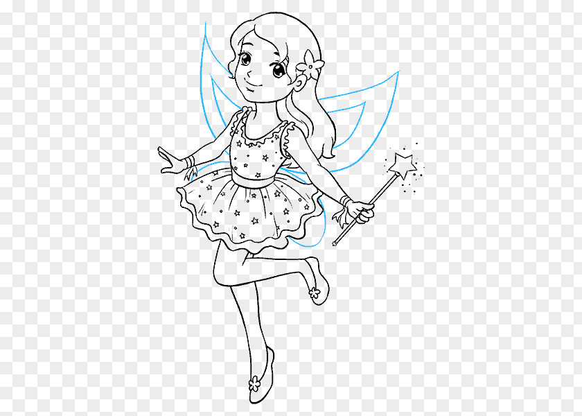 Fairy Drawing Painting Sketch PNG