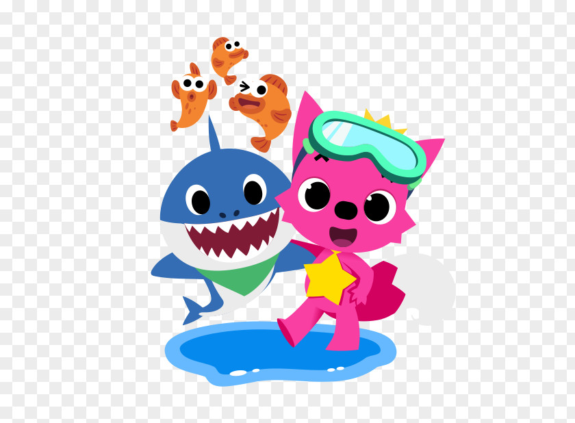 Little Baby Pinkfong Shark Song PNG