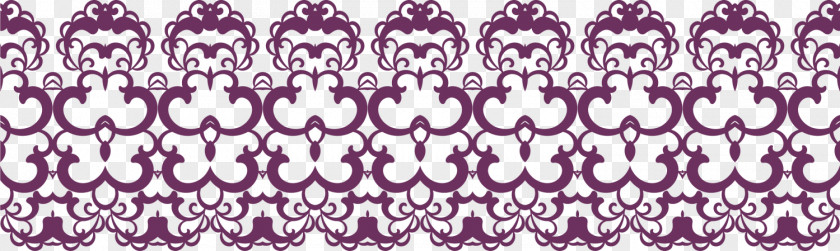 Purple Lace Pattern PNG