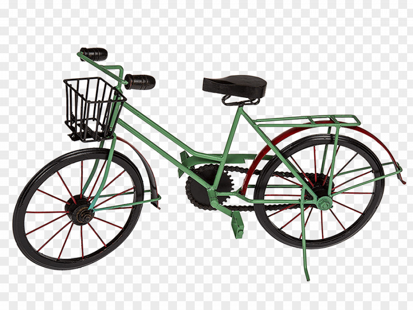 Wooden Basket Bicycle Color Metal Cyclist Green PNG