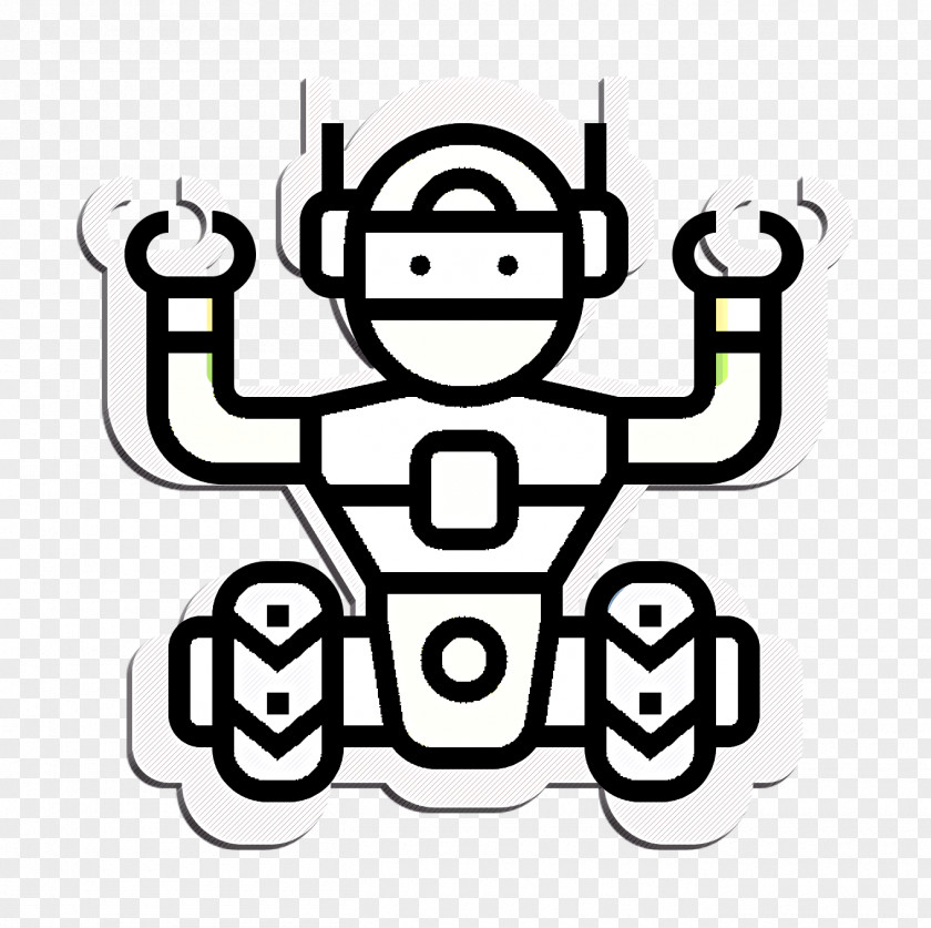 Artificial Intelligence Icon Robot PNG