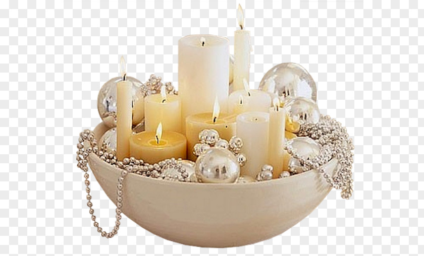 Candle Christmas Decoration New Year's Eve PNG