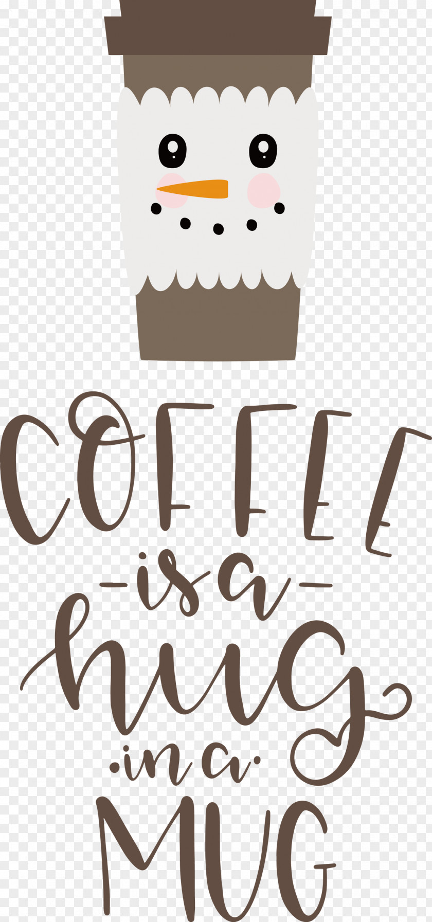 Coffee Is A Hug In Mug PNG