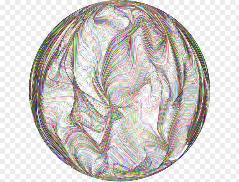 Geometric Sphere Image Orb PNG
