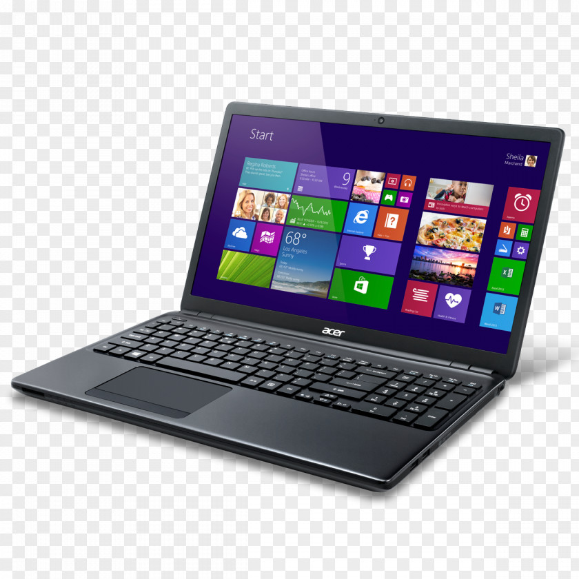 Laptop Acer Aspire Intel TravelMate Computer PNG
