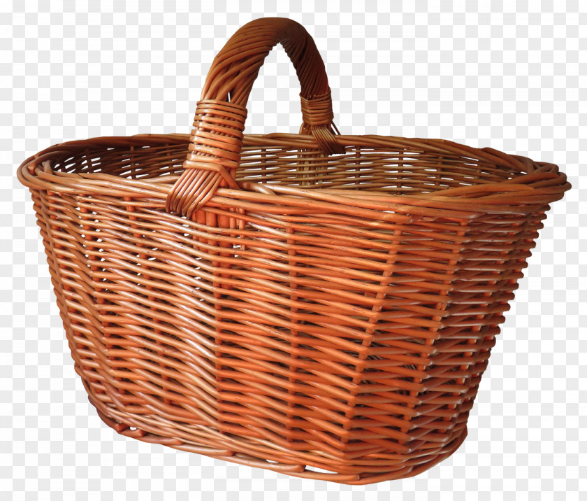 Shopping Basket Picnic PNG