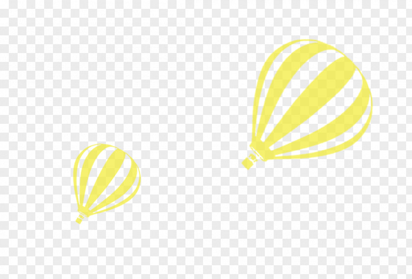Floating Yellow Hot Air Balloon Logo Font PNG