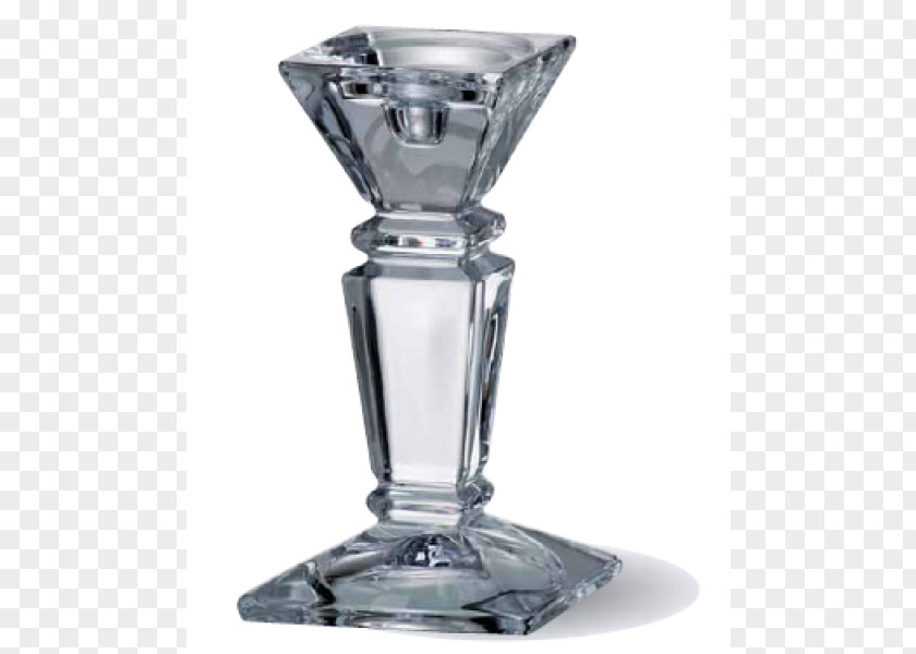 Glass Candlestick Bohemian Crystal PNG
