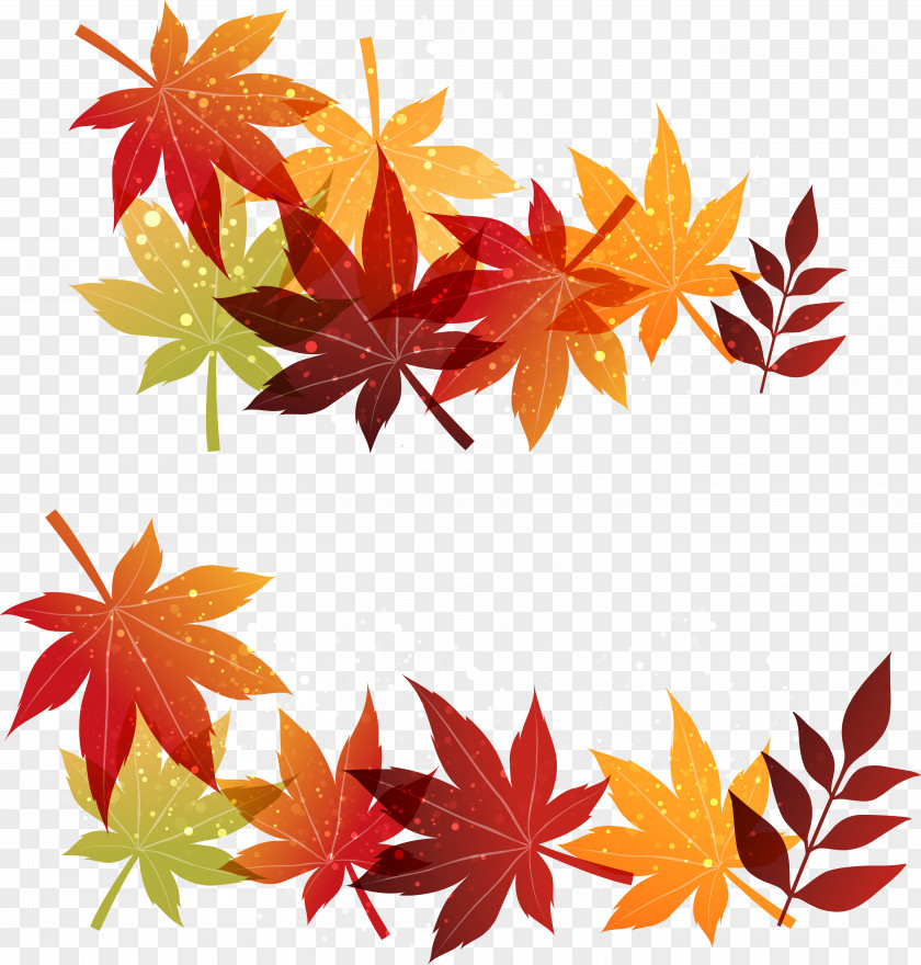 Autumn Signs Clip Art Image Illustration PNG