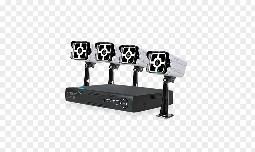 Black Monitor Set-top Box High-definition Television Webcam PNG