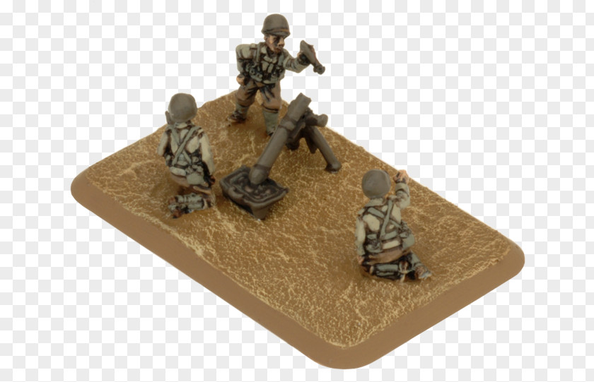 Platoon 81 Mm Mortar Ordnance ML 3 Inch Plastic PNG