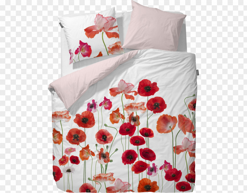 Poppy Duvet Cover Textile Bed Sheets Federa PNG