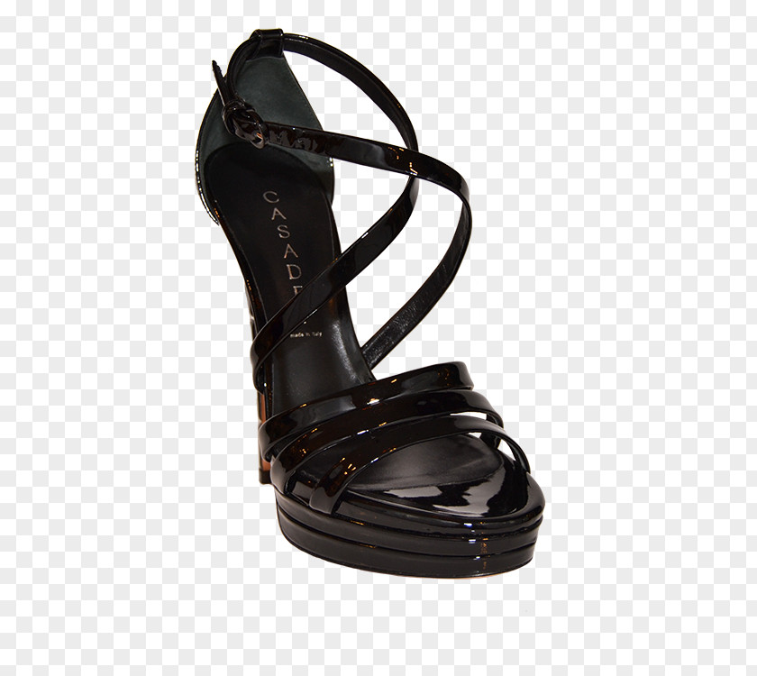 Sandal Shoe Black M PNG