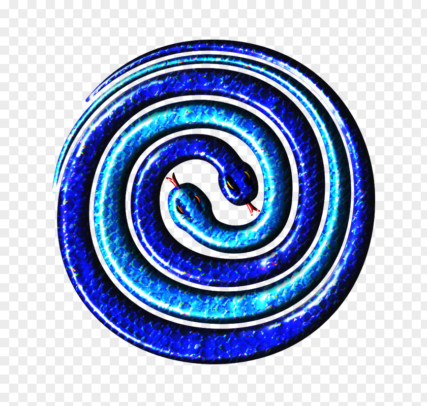 Circle Logo Shape Cobalt Blue Font PNG