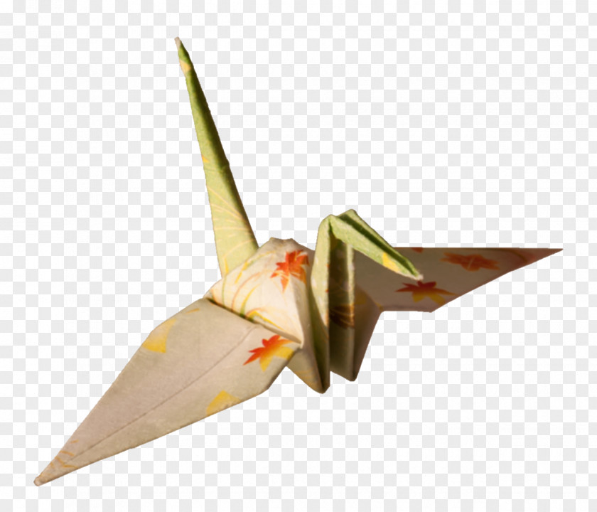 Crane Origami Paper Orizuru PNG