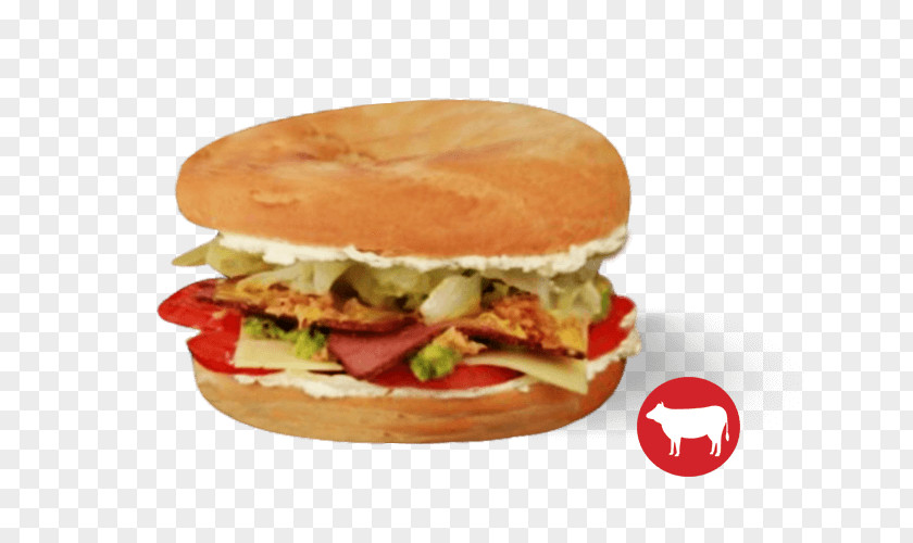 Cream Cheese Bagel Cheeseburger Breakfast Sandwich Whopper Hamburger Fast Food PNG