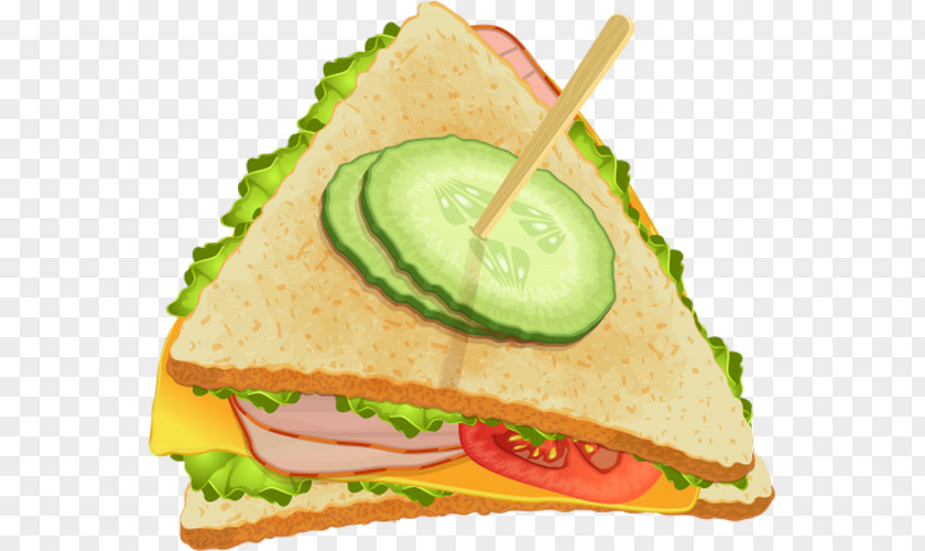 Ham Tea Sandwich Club Submarine Fast Food And Cheese PNG